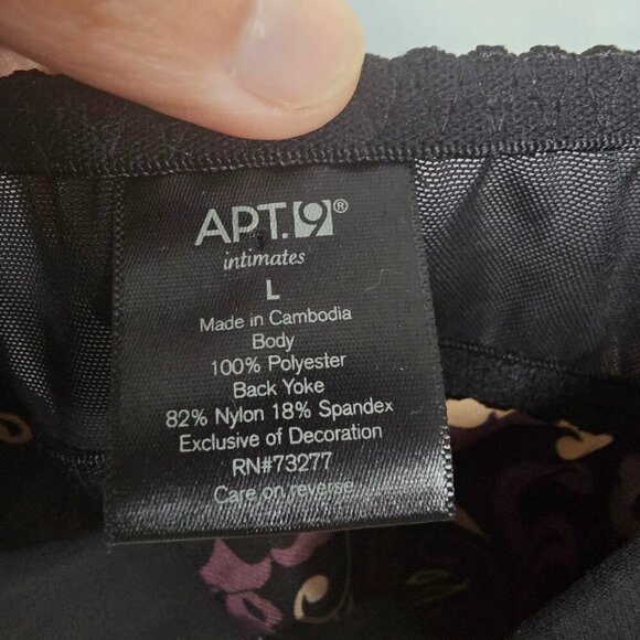 Apt. 9 Y2K Babydoll Tank Goth Fairy Whimsygoth L - Picture 10 of 12